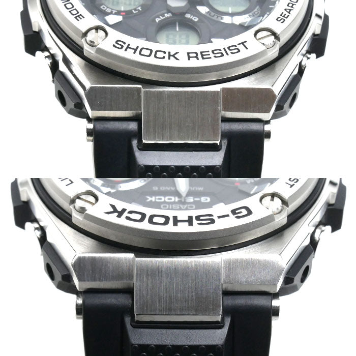 CASIO カシオ G-SHOCK 腕時計 ソーラー GST-W110-1AJF 電波 メンズ【中古】