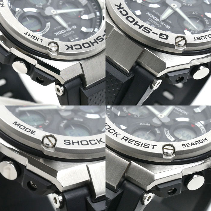 CASIO カシオ G-SHOCK 腕時計 ソーラー GST-W110-1AJF 電波 メンズ【中古】