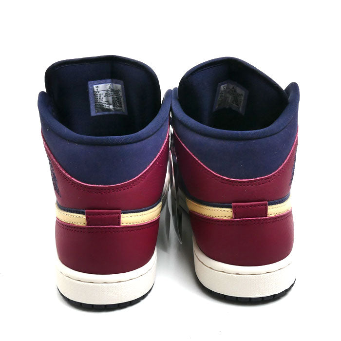 NIKE ナイキ エアジョーダン 1 MID SE スニーカー チームレッド/オブシディアン/ペールバニラ IO7449-600 27cm メンズ【未使用】【買取品】