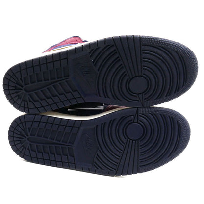 NIKE ナイキ エアジョーダン 1 MID SE スニーカー チームレッド/オブシディアン/ペールバニラ IO7449-600 27cm メンズ【未使用】【買取品】