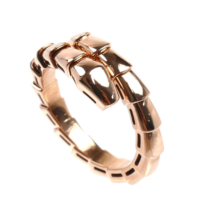 BVLGARI ブルガリ K18PG ピンクゴールド セルペンティ ヴァイパー リング・指輪 362152 13号 6.9g レディース【中古】【美品】