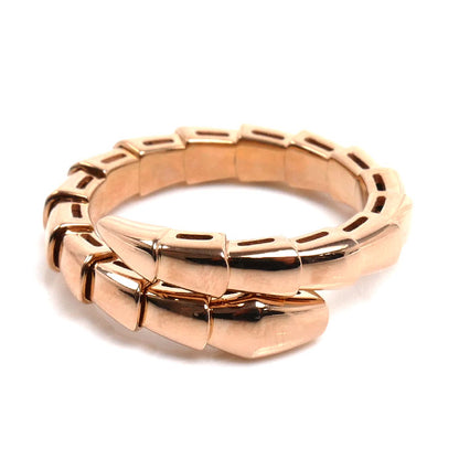 BVLGARI ブルガリ K18PG ピンクゴールド セルペンティ ヴァイパー リング・指輪 362152 13号 6.9g レディース【中古】【美品】