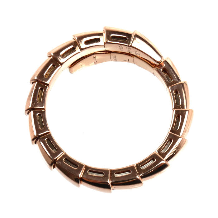 BVLGARI ブルガリ K18PG ピンクゴールド セルペンティ ヴァイパー リング・指輪 362152 13号 6.9g レディース【中古】【美品】