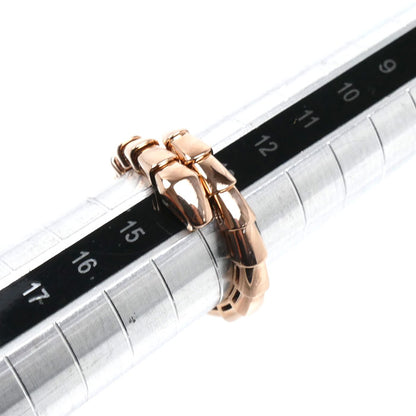 BVLGARI ブルガリ K18PG ピンクゴールド セルペンティ ヴァイパー リング・指輪 362152 13号 6.9g レディース【中古】【美品】