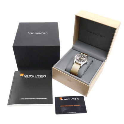 HAMILTON ハミルトン カーキ フィールド メカニカル 38mm 腕時計 手巻き H69439901/H694390 メンズ【中古】