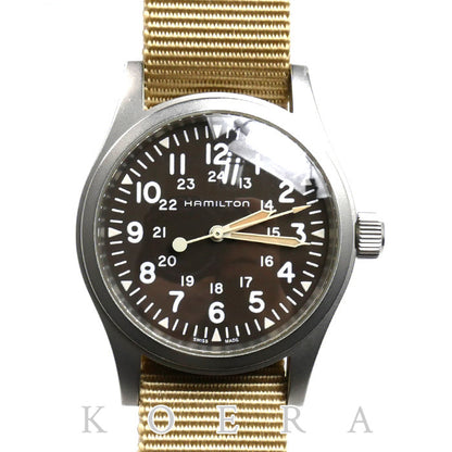 HAMILTON ハミルトン カーキ フィールド メカニカル 38mm 腕時計 手巻き H69439901/H694390 メンズ【中古】