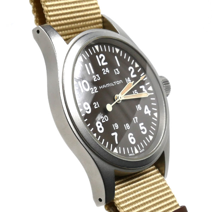 HAMILTON ハミルトン カーキ フィールド メカニカル 38mm 腕時計 手巻き H69439901/H694390 メンズ【中古】