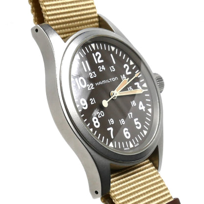 HAMILTON ハミルトン カーキ フィールド メカニカル 38mm 腕時計 手巻き H69439901/H694390 メンズ【中古】