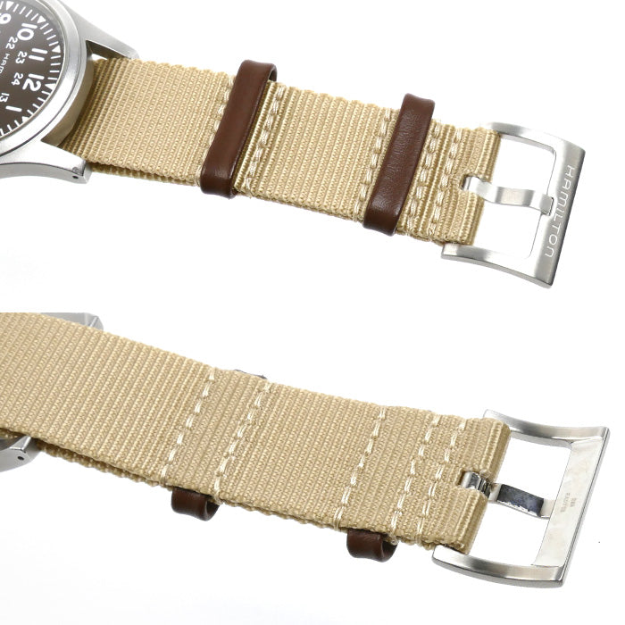 HAMILTON ハミルトン カーキ フィールド メカニカル 38mm 腕時計 手巻き H69439901/H694390 メンズ【中古】