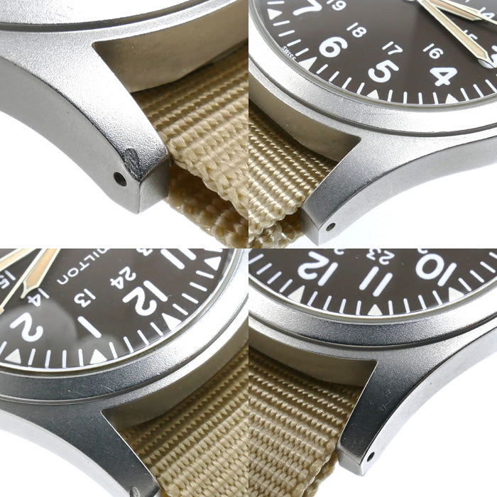 HAMILTON ハミルトン カーキ フィールド メカニカル 38mm 腕時計 手巻き H69439901/H694390 メンズ【中古】