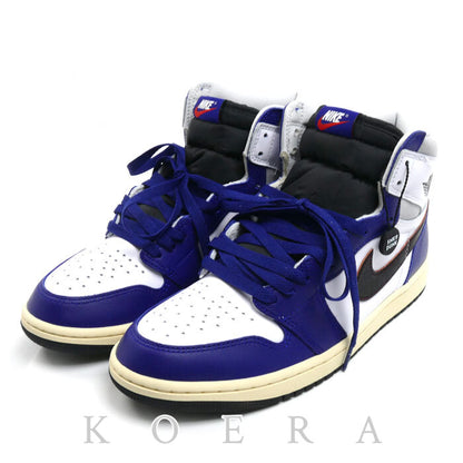 NIKE ナイキ エアジョーダン I RETRO HIGH OG スニーカー ディープロイヤルブルー D25485-100 27cm メンズ【未使用】【買取品】