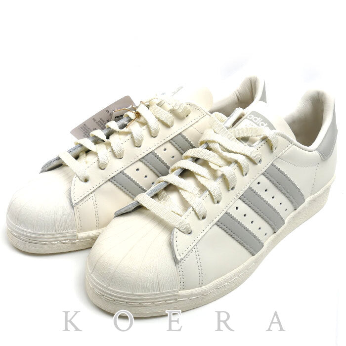 adidas アディダス スーパースター 82 スニーカー クラウドホワイト/メタルグレー/オフホワイト GZ4837 27cm メンズ【未使用】【買取品】