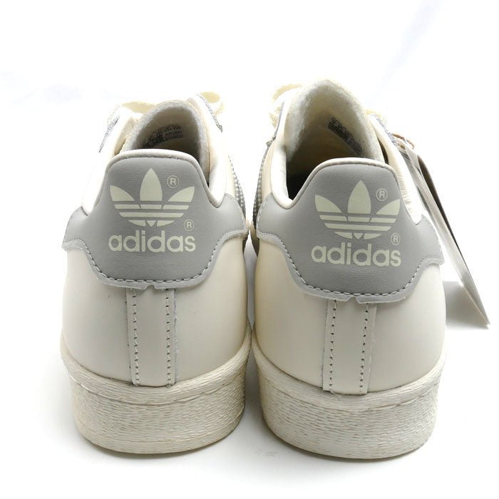 adidas アディダス スーパースター 82 スニーカー クラウドホワイト/メタルグレー/オフホワイト GZ4837 27cm メンズ【未使用】【買取品】