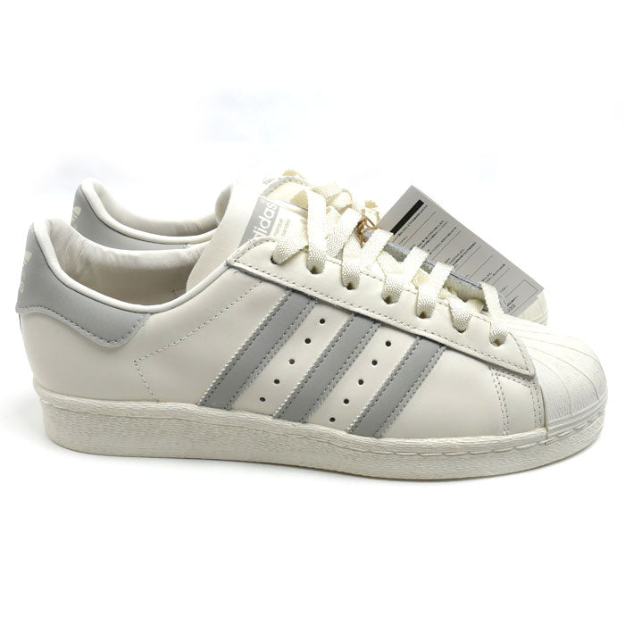 adidas アディダス スーパースター 82 スニーカー クラウドホワイト/メタルグレー/オフホワイト GZ4837 27cm メンズ【未使用】【買取品】