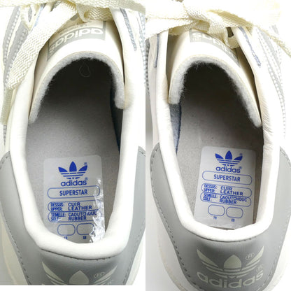 adidas アディダス スーパースター 82 スニーカー クラウドホワイト/メタルグレー/オフホワイト GZ4837 27cm メンズ【未使用】【買取品】