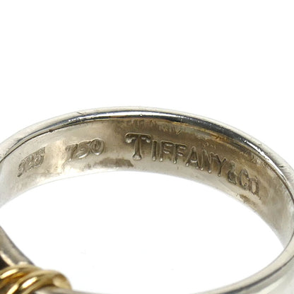 TIFFANY&Co. ティファニー シルバー925 K18YG イエローゴールド フック＆アイ リング・指輪 11.5号 4.4g レディース【中古】