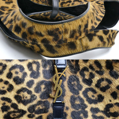 SAINT LAURENT サンローラン LE5A7BEA トートバッグ レオパード 763435AAD0N2063 レディース【中古】【美品】