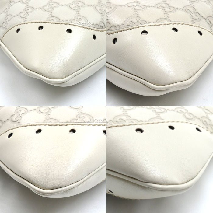 GUCCI グッチ グッチシマ ワンショルダー ショルダーバッグ ホワイト 145778 レディース【中古】