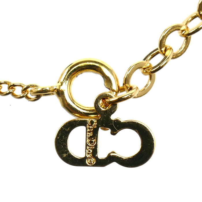 Dior ディオール GP CDロゴ ネックレス 45cm レディース【中古】