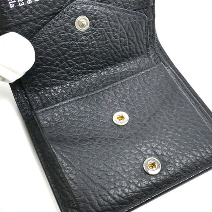 Maison Margiela 4ステッチ 二つ折り財布 ブラック S56UI0140 P4455 T8013 ユニセックス【中古】
