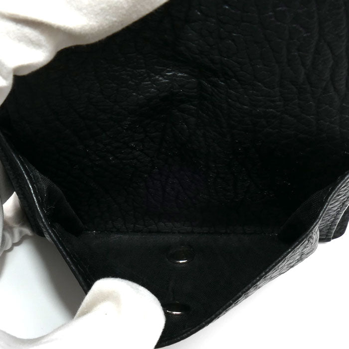 Maison Margiela 4ステッチ 二つ折り財布 ブラック S56UI0140 P4455 T8013 ユニセックス【中古】