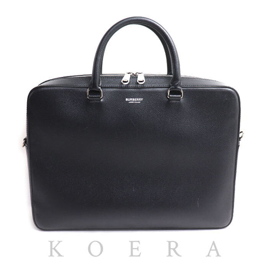 BURBERRY バーバリー ブリーフケース ビジネスバッグ ブラック 8014265 メンズ【中古】