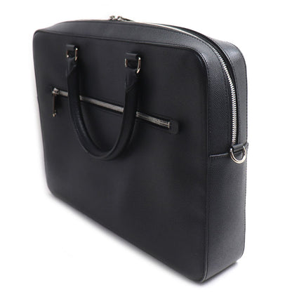 BURBERRY バーバリー ブリーフケース ビジネスバッグ ブラック 8014265 メンズ【中古】