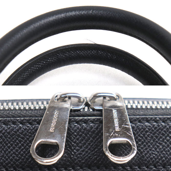 BURBERRY バーバリー ブリーフケース ビジネスバッグ ブラック 8014265 メンズ【中古】