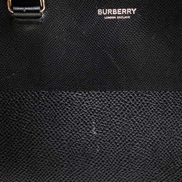 BURBERRY バーバリー ブリーフケース ビジネスバッグ ブラック 8014265 メンズ【中古】