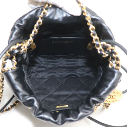 CHANEL シャネル CHANEL 22 MINI 2Wayショルダーバッグ ブラック AS3980 B17401 94305 レディース【中古】【美品】