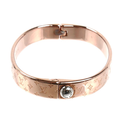 LOUIS VUITTON ルイ・ヴィトン メタル カフ ナノグラム バングル M00254 LE2242 M レディース【中古】