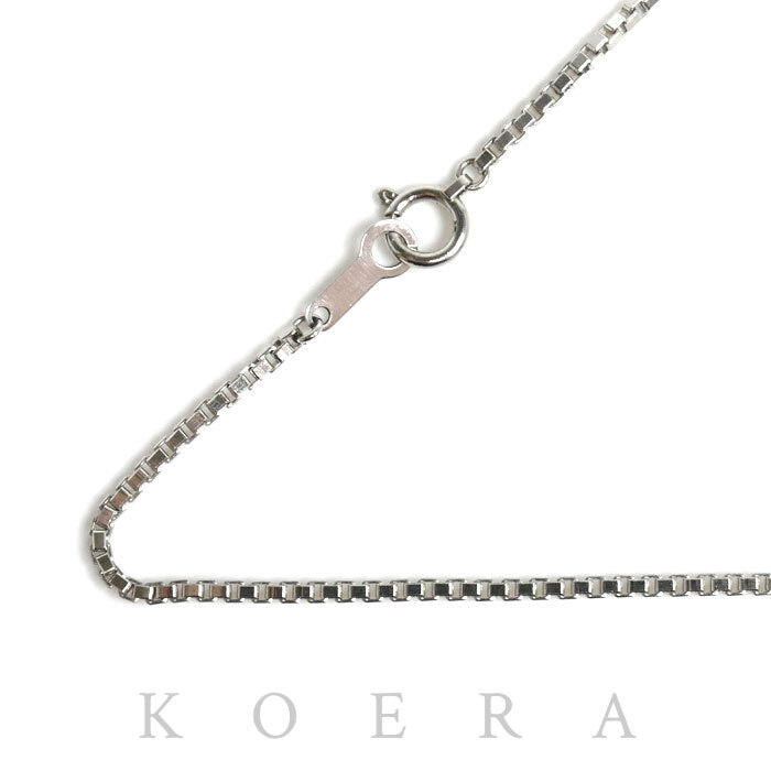 Pt850プラチナ ネックレス ベネチアン 10.2g 50cm ユニセックス【中古】