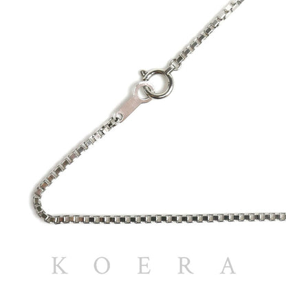 Pt850プラチナ ネックレス ベネチアン 10.2g 50cm ユニセックス【中古】