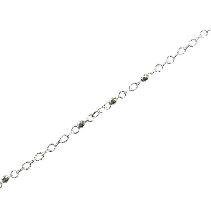 Pt850プラチナ デザイン ブレスレット 1.5g 18cm レディース【中古】