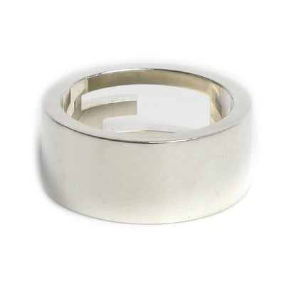 GUCCI グッチ シルバー925 ブランデッドG リング・指輪 032660 09840 8106 9号 7.4g レディース【中古】