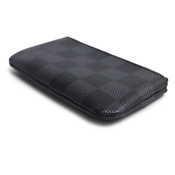 LOUIS VUITTON ルイ・ヴィトン ポシェット・クレ コインケース ダミエグラフィット N60155 CT0293 メンズ【中古】【美品】