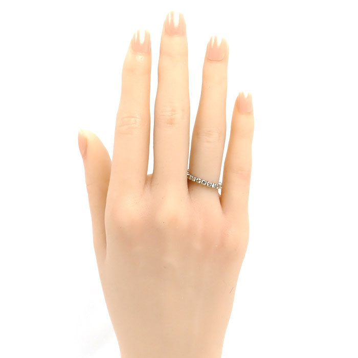 GSTV Pt950プラチナ Pt900プラチナ リング・指輪 ダイヤモンド0.60ct 8.5号 1.5g レディース【中古】