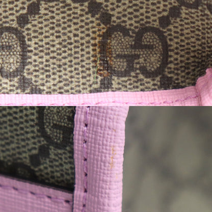 GUCCI グッチ ヒグチ ユウコ チルドレンズトート 2Wayショルダーバッグ ベージュ/ピンク 630542 レディース【中古】【美品】
