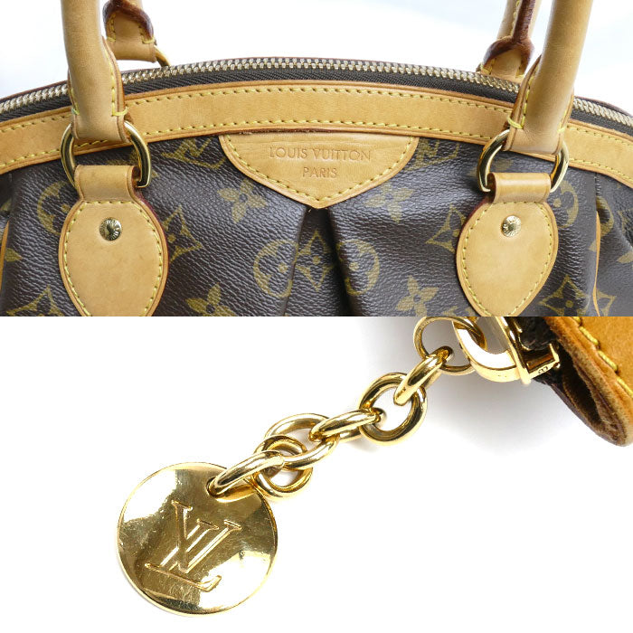 LOUIS VUITTON ルイ・ヴィトン ティヴォリPM ハンドバッグ モノグラム ブラウン M40143 VI4087 レディース【中古】