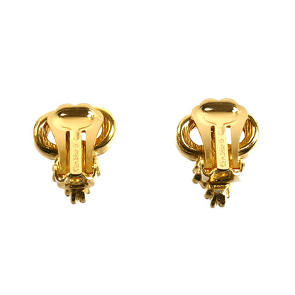 Dior ディオール GP クリスタル CDロゴ イヤリング レディース【中古】
