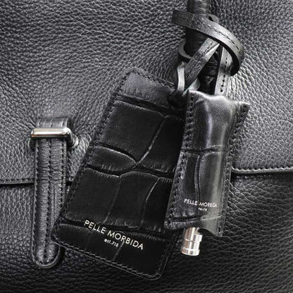 PELLE MORBIDA ペッレモルビダ メイデンヴォヤージュ フラップ トートバッグ ブラック PMO-SOMB055AELE フラップビジネス メンズ【中古】【極美品】
