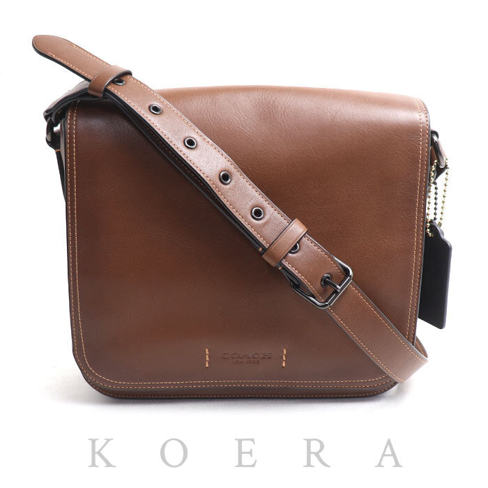 COACH コーチ ゴッサム メッセンジャー27 ショルダーバッグ ブラウン C2679 メンズ【中古】