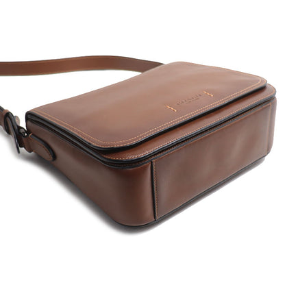 COACH コーチ ゴッサム メッセンジャー27 ショルダーバッグ ブラウン C2679 メンズ【中古】
