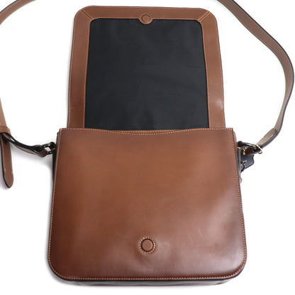 COACH コーチ ゴッサム メッセンジャー27 ショルダーバッグ ブラウン C2679 メンズ【中古】