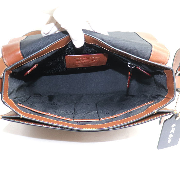 COACH コーチ ゴッサム メッセンジャー27 ショルダーバッグ ブラウン C2679 メンズ【中古】