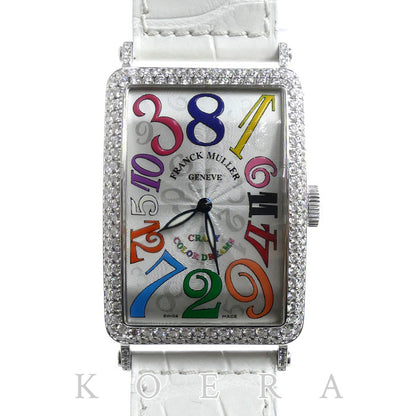FRANCK MULLER フランクミュラー クレイジーアワーズ カラードリーム ダイヤ 腕時計 自動巻き 1200CH D ロングアイランド メンズ【中古】
