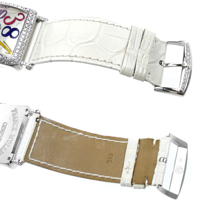 FRANCK MULLER フランクミュラー クレイジーアワーズ カラードリーム ダイヤ 腕時計 自動巻き 1200CH D ロングアイランド メンズ【中古】