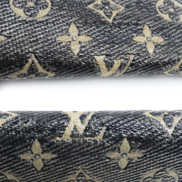 LOUIS VUITTON ルイ・ヴィトン ジッピーウォレット 長財布 ラウンドファスナー モノグラムジャガード シルバー×ネイビー M82468 IC レディース【中古】