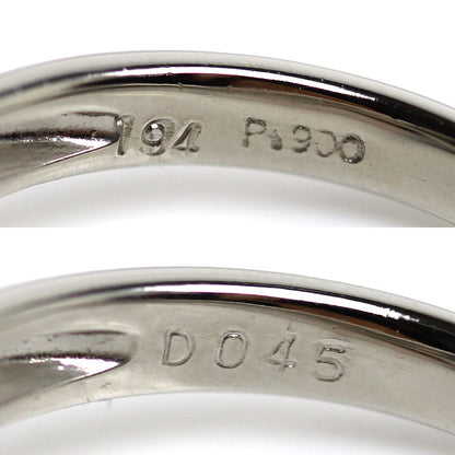 Pt900プラチナ リング・指輪 サファイア1.94ct ダイヤモンド0.45ct 11号 5.9g レディース【中古】