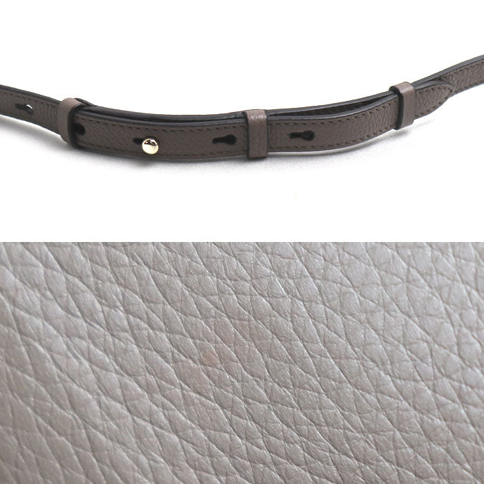 Salvatore Ferragamo サルヴァトーレフェラガモ スタジオ スモール 2Wayショルダーバッグ グレージュ FZ-21 H159 レディース【中古】